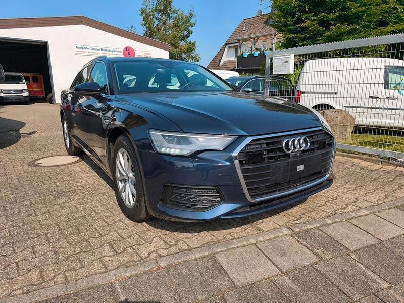 Blau Gebraucht 2019 Audi A6 Basis Kombi | 23.205 € (Superpreis) - Bild 1/4