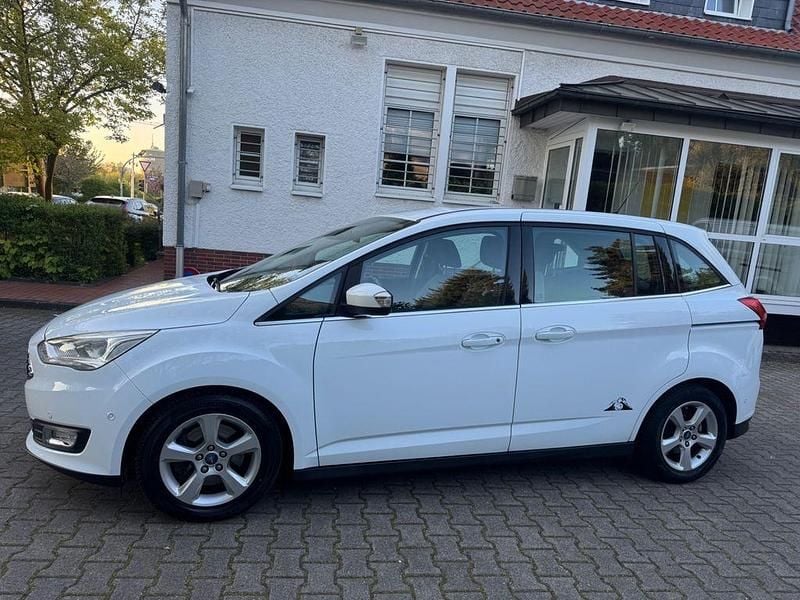 Gebraucht Ford Grand C-Max Titanium 150 PS (110 kW) 2016 Weiß Van / Kleinbus
