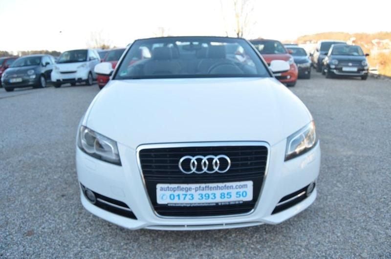 Gebraucht Audi A3 Cabriolet S-Line 160 PS (117 kW) 2011 Weiß Cabrio