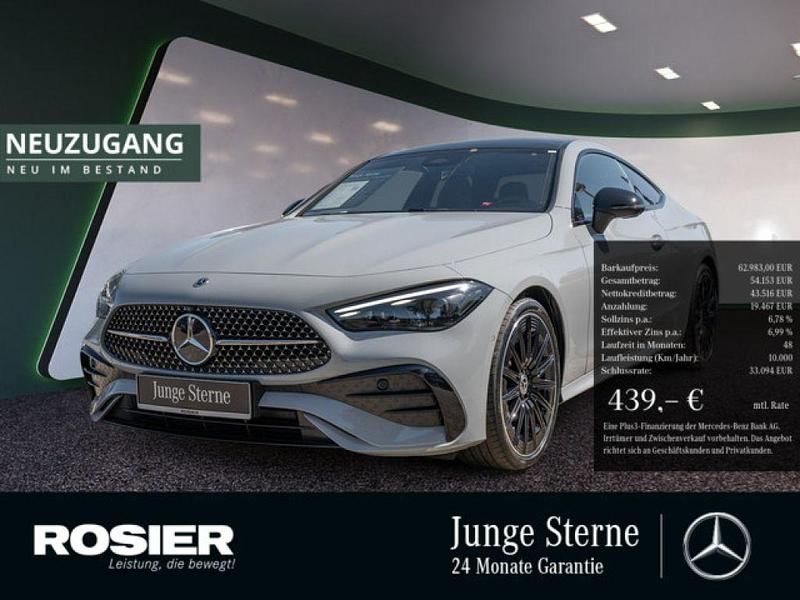 Grau / manufaktur alpingrau Gebraucht 2024 Mercedes 300 AMG Coupé | 62.983 € (Guter Preis) - Bild 1/4
