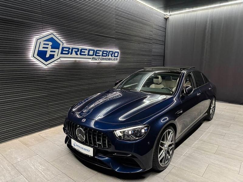 Blau Gebraucht 2021 Mercedes E63S AMG AMG Limousine | 65.331 € (Superpreis) - Bild 1/4