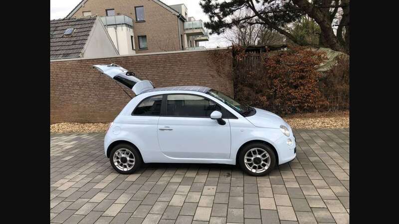 Blau Gebraucht 2010 Fiat 500 Lounge Limousine | 2.650 € (Guter Preis) - Bild 1/4