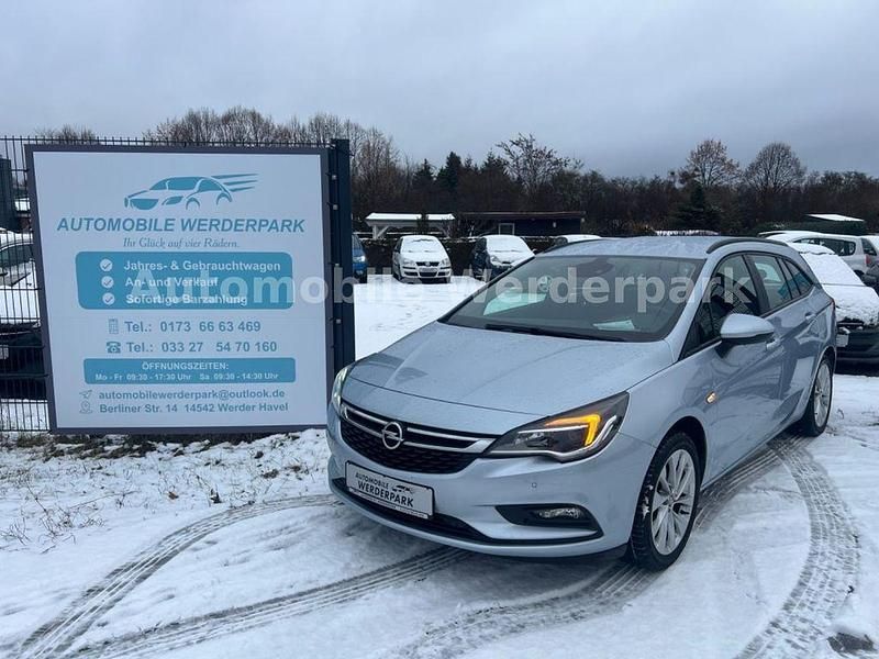 Gebraucht Opel Astra Edition 110 PS (80 kW) 2016 Blau Kombi