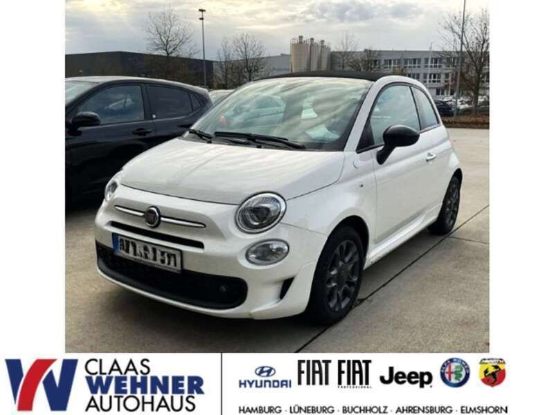 Gelato weiss) (weiss Gebraucht 2021 Fiat 500C Cabrio | 13.990 € (Fairer Preis) - Bild 1/4