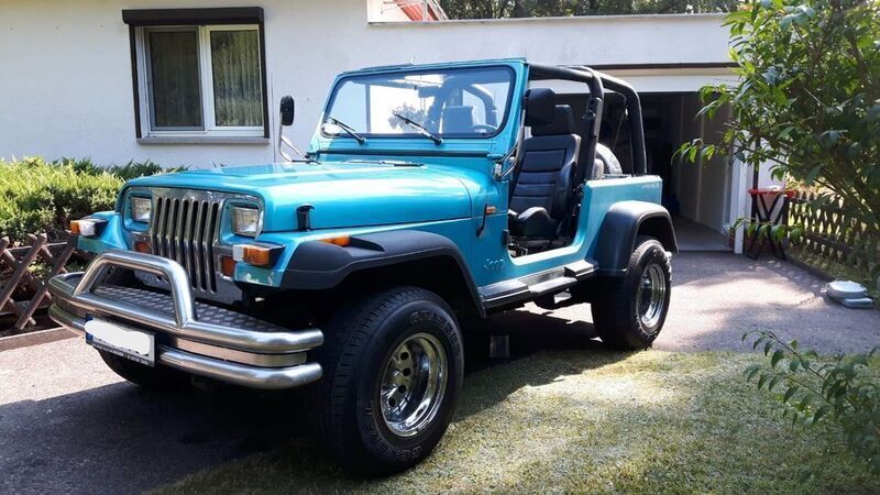 Blau Gebraucht 1995 Jeep Wrangler SUV | 14.500 € - Bild 1/4
