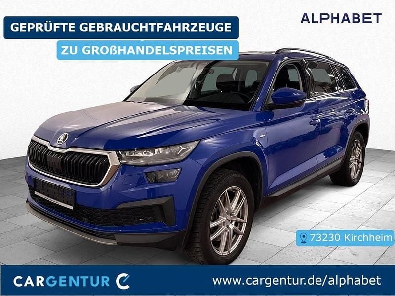 Blau Gebraucht 2021 Skoda Kodiaq Clever SUV | 25.790 € (Superpreis) - Bild 1/2