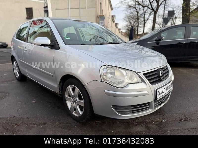 Reflexsilber metallic Gebraucht 2008 VW Polo United Kleinwagen | 899 € (Superpreis) - Bild 1/4