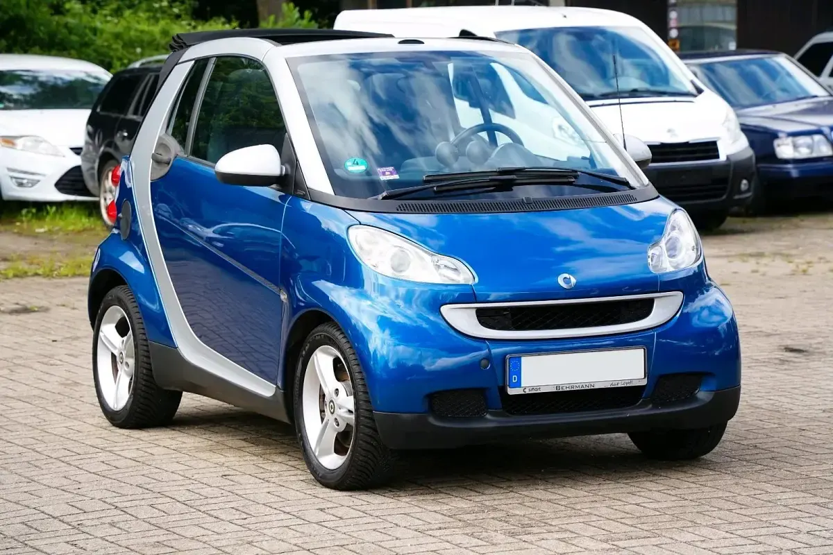 Gebraucht Smart ForTwo Cabrio 45 PS (33 kW) 2009 Blau Cabrio