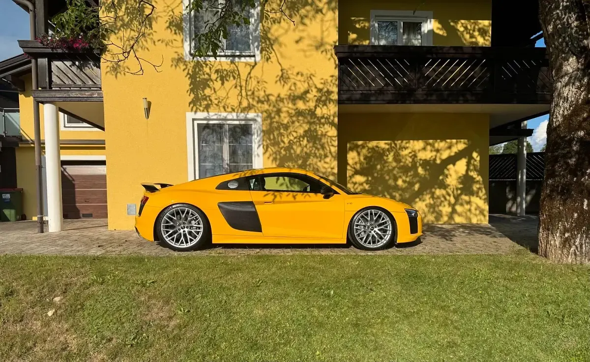 Gebraucht Audi R8 Coupé 610 PS (448 kW) 2017 Gelb Coupé