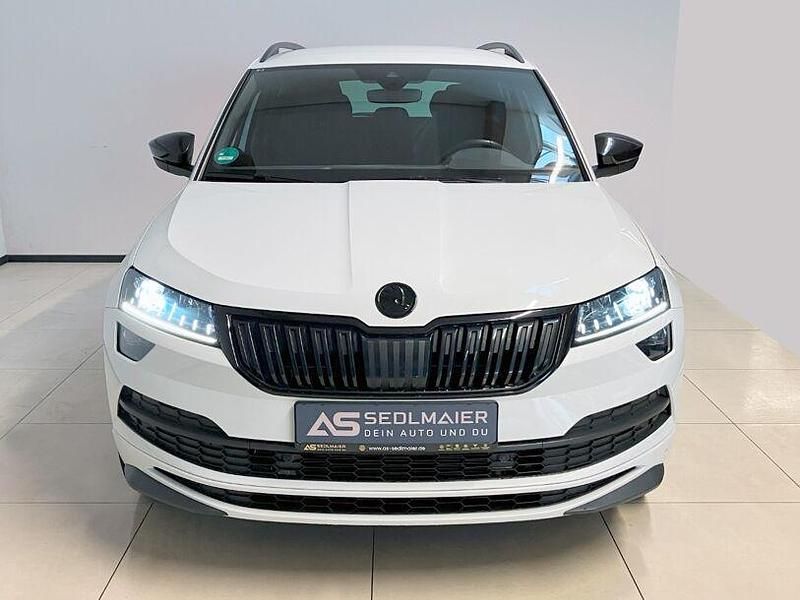 Gebraucht Skoda Karoq SportLine 190 PS (139 kW) 2021 Moonweiss SUV