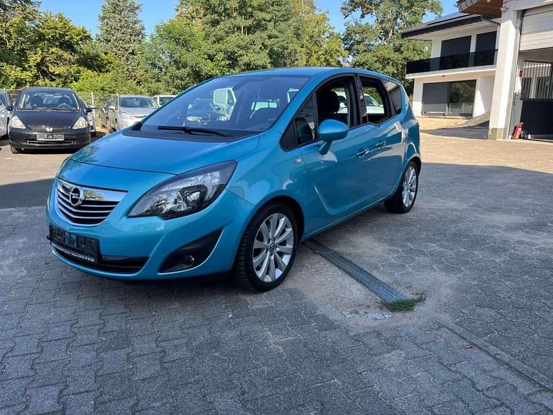 Gebraucht Opel Meriva 101 PS (74 kW) 2010 Aquamarin mi2 Van / Kleinbus