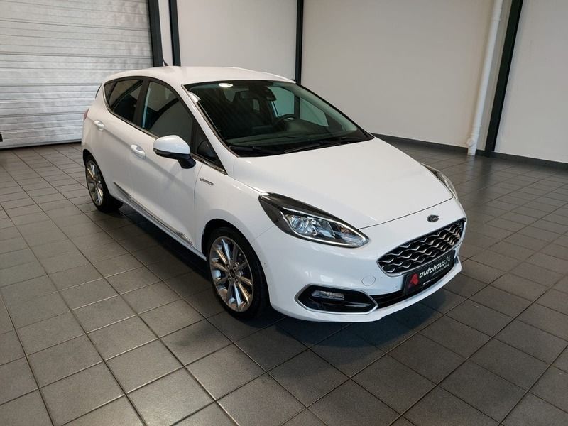 Weiß Gebraucht 2021 Ford Fiesta Vignale Kleinwagen | 13.390 € (Guter Preis) - Bild 1/4