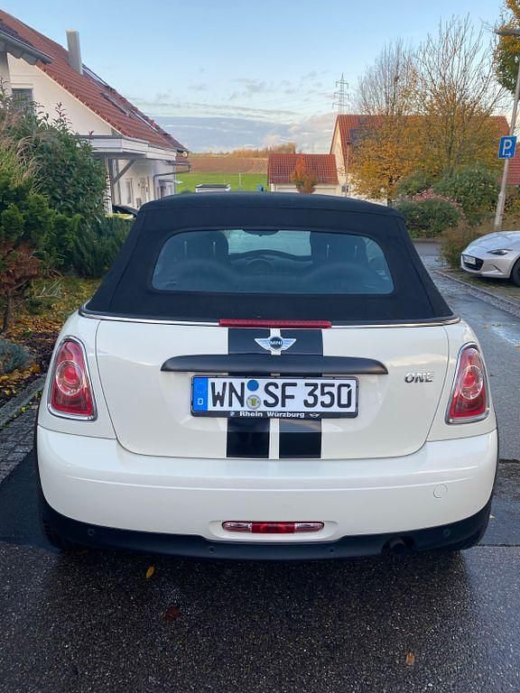 Gebraucht Mini One Cabriolet 98 PS (72 kW) 2013 Weiß Cabrio