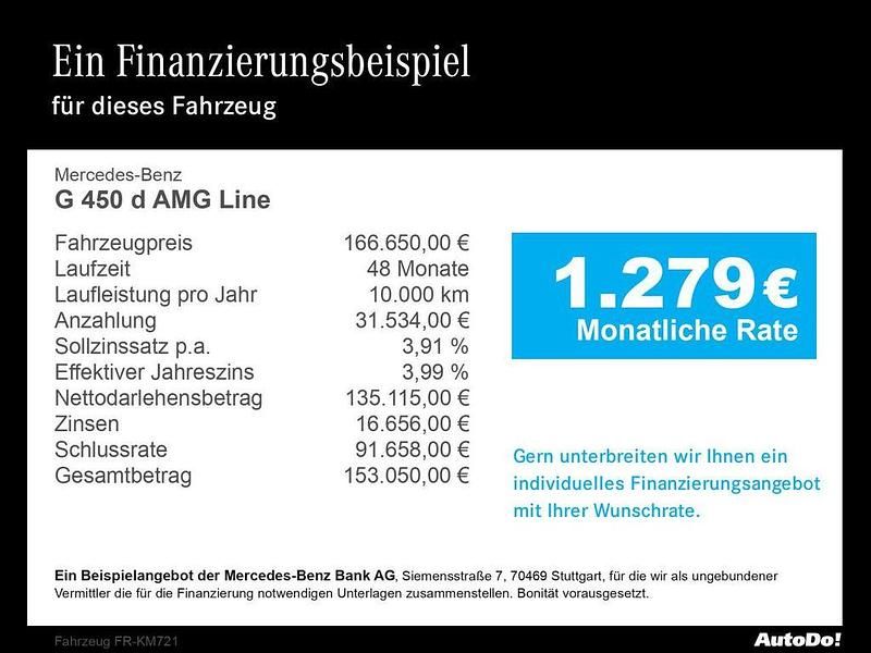 Grau Gebraucht 2025 Mercedes G450 AMG SUV | 166.650 € - Bild 1/1