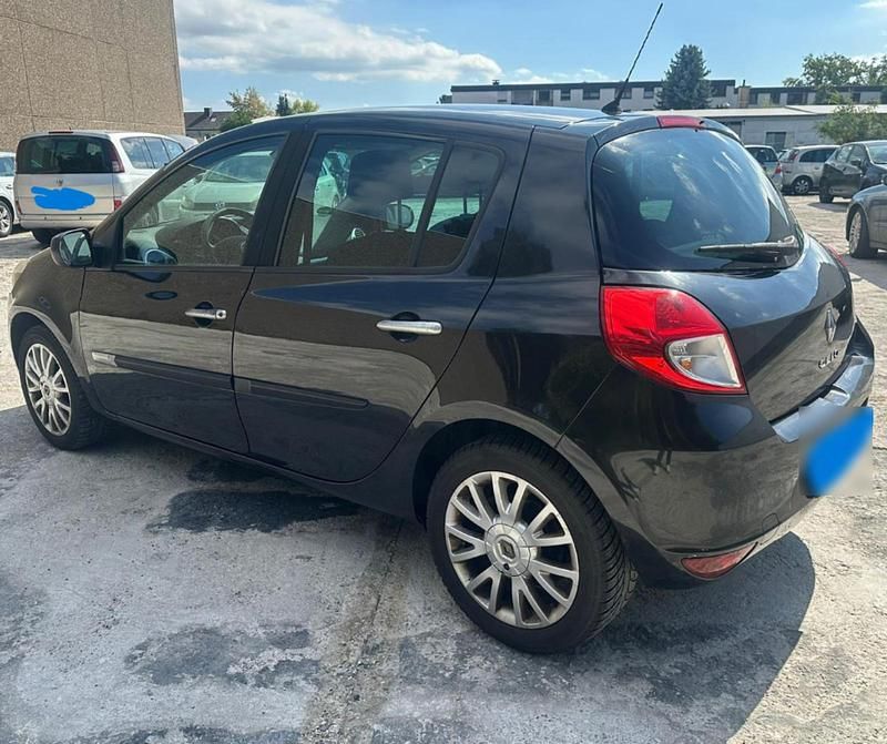Gebraucht Renault Clio III 75 PS (55 kW) 2009 Schwarz Kleinwagen