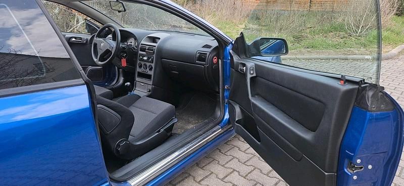 Gebraucht Opel Astra 125 PS (91 kW) 2002 Blau Coupé