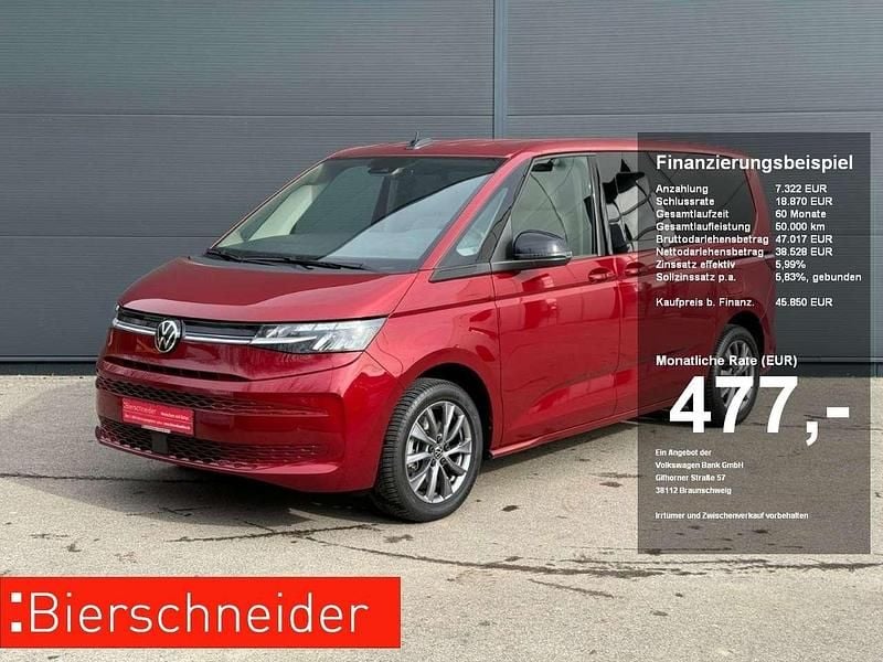 Gebraucht VW Multivan S 204 PS (150 kW) 2023 Rot Van