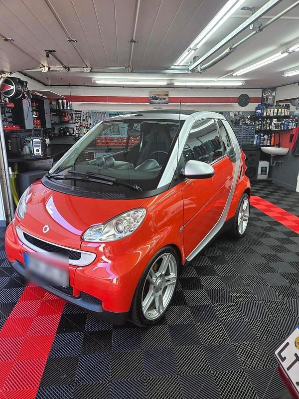 Orange Gebraucht 2009 Smart ForTwo Cabrio Cabrio | 5.555 € (Etwas zu teuer) - Bild 1/4