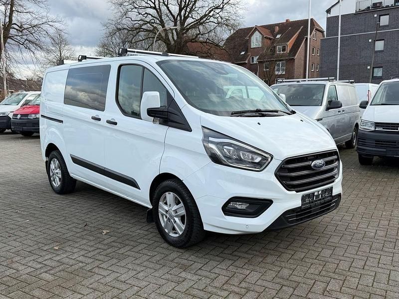 Gebraucht Ford Transit Custom Trend 131 PS (96 kW) 2021 Weiß Van / Kleinbus
