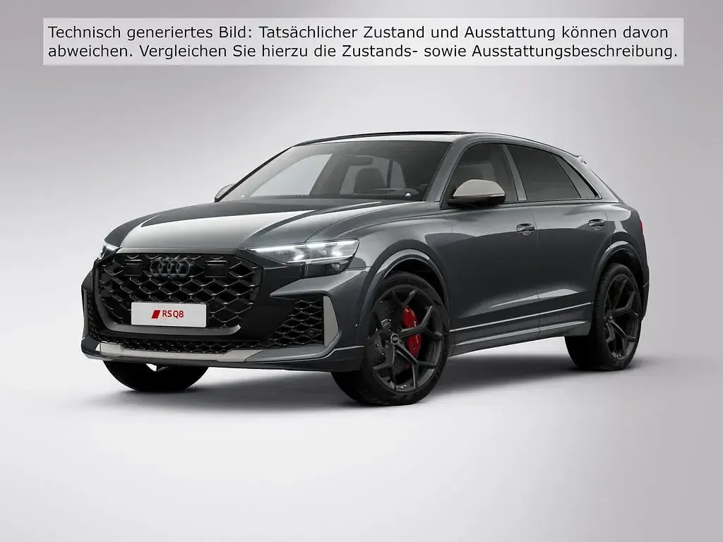 Nowe Audi RS Q8 Performance 640 KM (470 kW) 2025 Szary SUV
