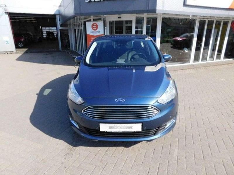 Gebraucht Ford C-MAX Titanium 150 PS (110 kW) 2019 Chromablau metallic Van / Kleinbus