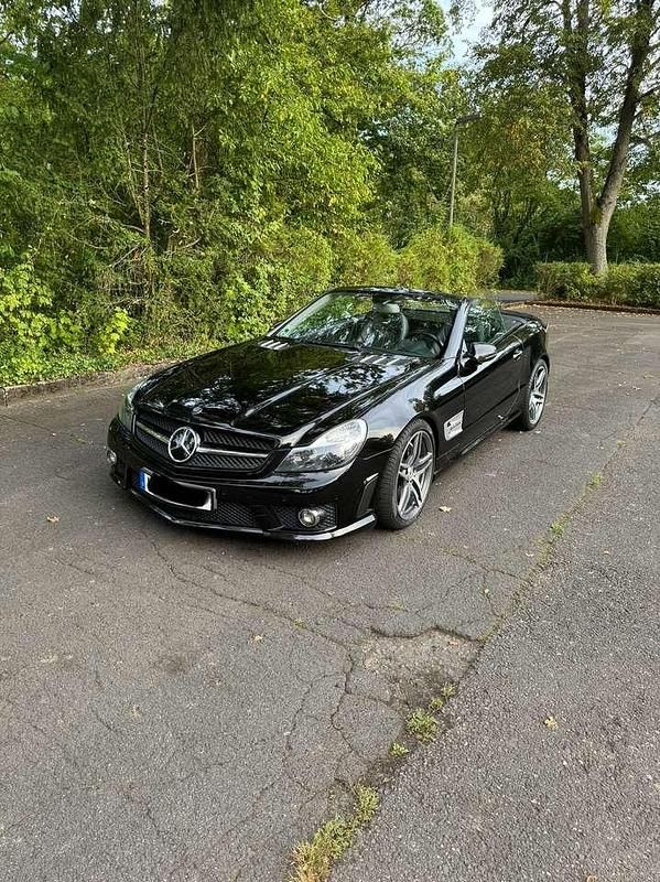 Schwarz Gebraucht 2009 Mercedes SL63 AMG AMG Cabrio | 52.000 € - Bild 1/4