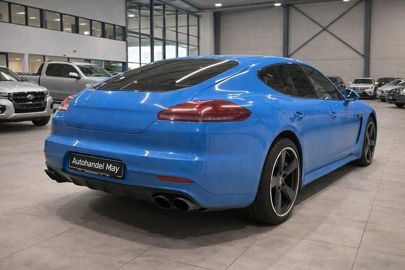 Gebraucht Porsche Panamera Turbo S Sport 570 PS (419 kW) 2015 Blau Limousine