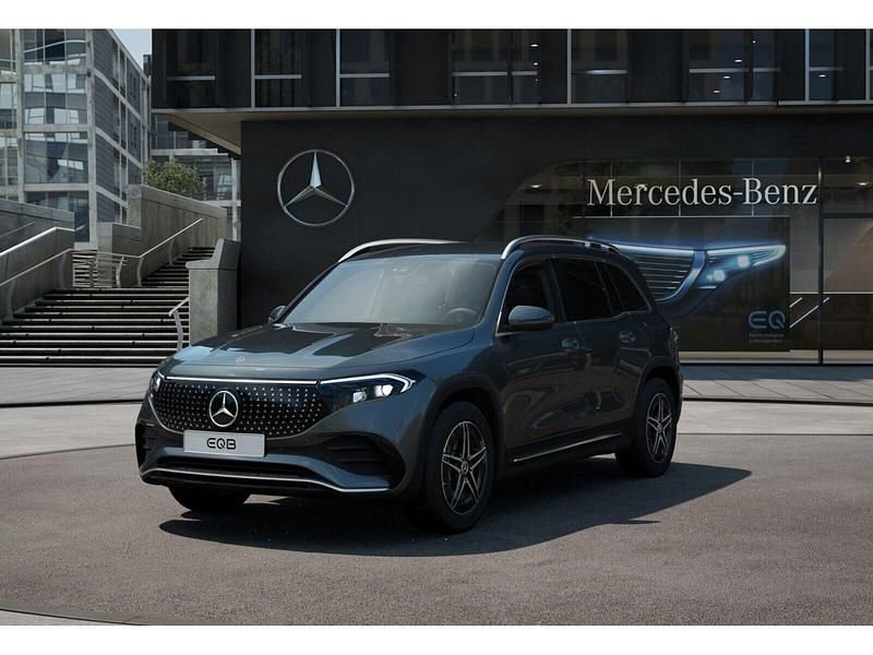Grau metalliclack mountaingrau Gebraucht 2024 Mercedes EQB350 AMG SUV | 37.880 € (Superpreis) - Bild 1/4