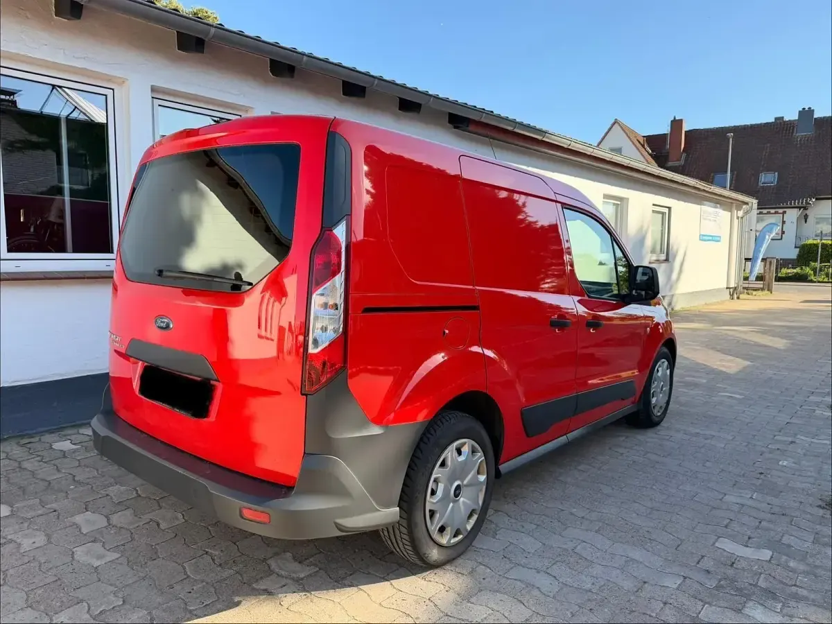 Gebraucht Ford Transit Custom 75 PS (55 kW) 2018 Rot Van / Kleinbus