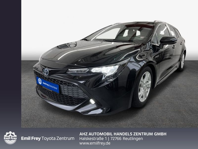 Mysticschwarz mica Gebraucht 2020 Toyota Corolla Comfort Kombi | 22.990 € - Bild 1/4