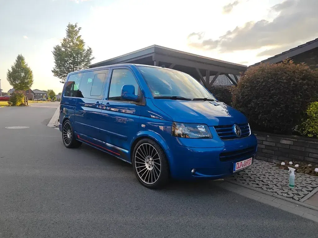 Gebraucht VW Multivan R 235 PS (172 kW) 2009 Blau Van / Kleinbus
