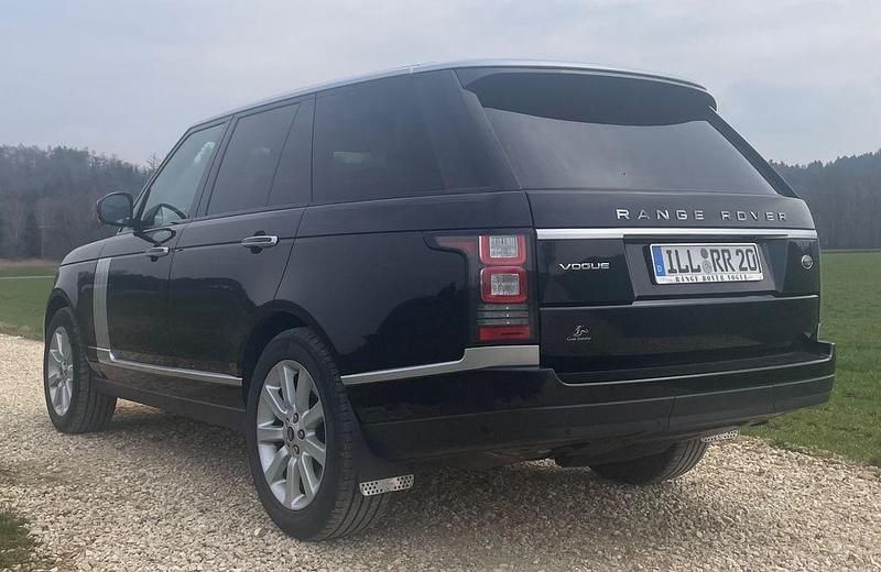 Gebraucht Land Rover Range Rover Vogue 340 PS (250 kW) 2014 Schwarz SUV