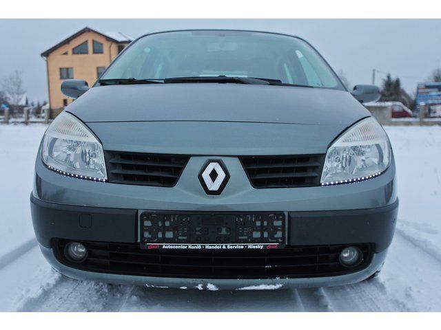 Gebraucht Renault Scénic II Authentique 103 PS (75 kW) 2004 Grau metallic Van / Kleinbus