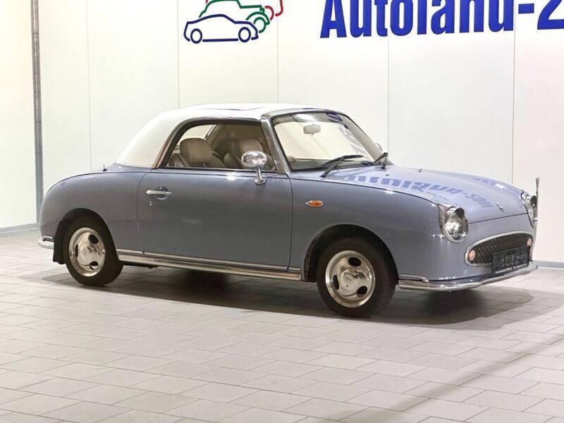 Lapis grey Gebraucht 1991 Nissan Figaro Cabrio | 14.900 € - Bild 1/4