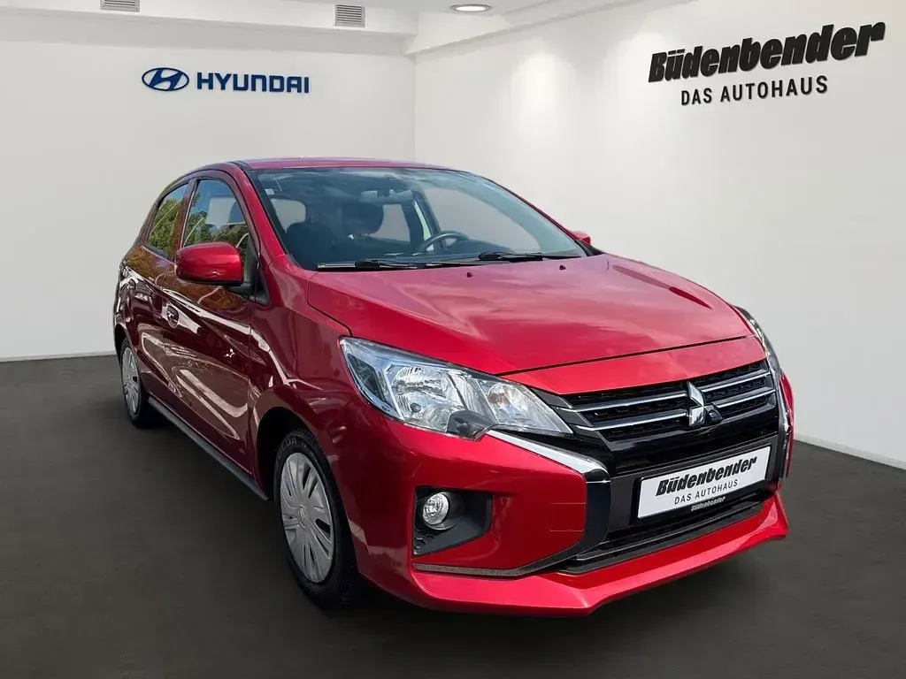 Gebraucht Mitsubishi Space Star Spirit+ 71 PS (52 kW) 2021 Rot Kleinwagen