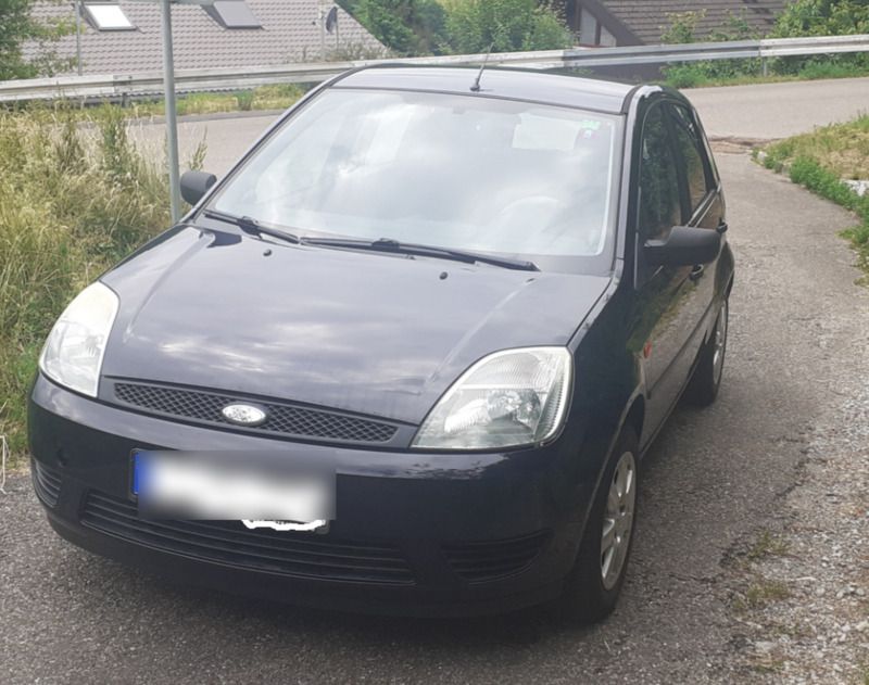 Blau Gebraucht 2005 Ford Fiesta Kleinwagen | 990 € (Fairer Preis) - Bild 1/4
