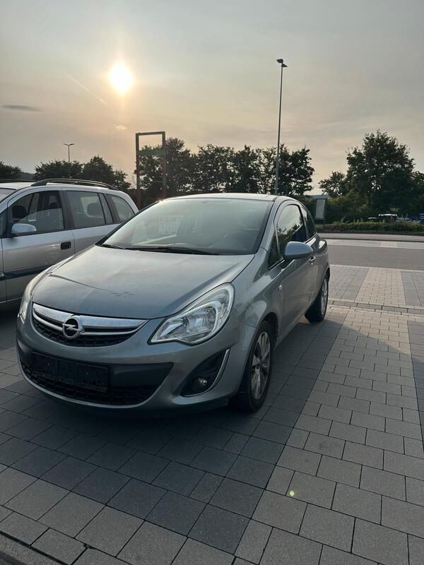 Grau Gebraucht 2012 Opel Corsa Kleinwagen | 1.400 € (Superpreis) - Bild 1/4