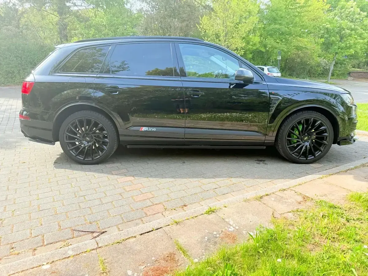 Usado Audi Q7 S-Line 270 HP (198 kW) 2017 Preto SUV