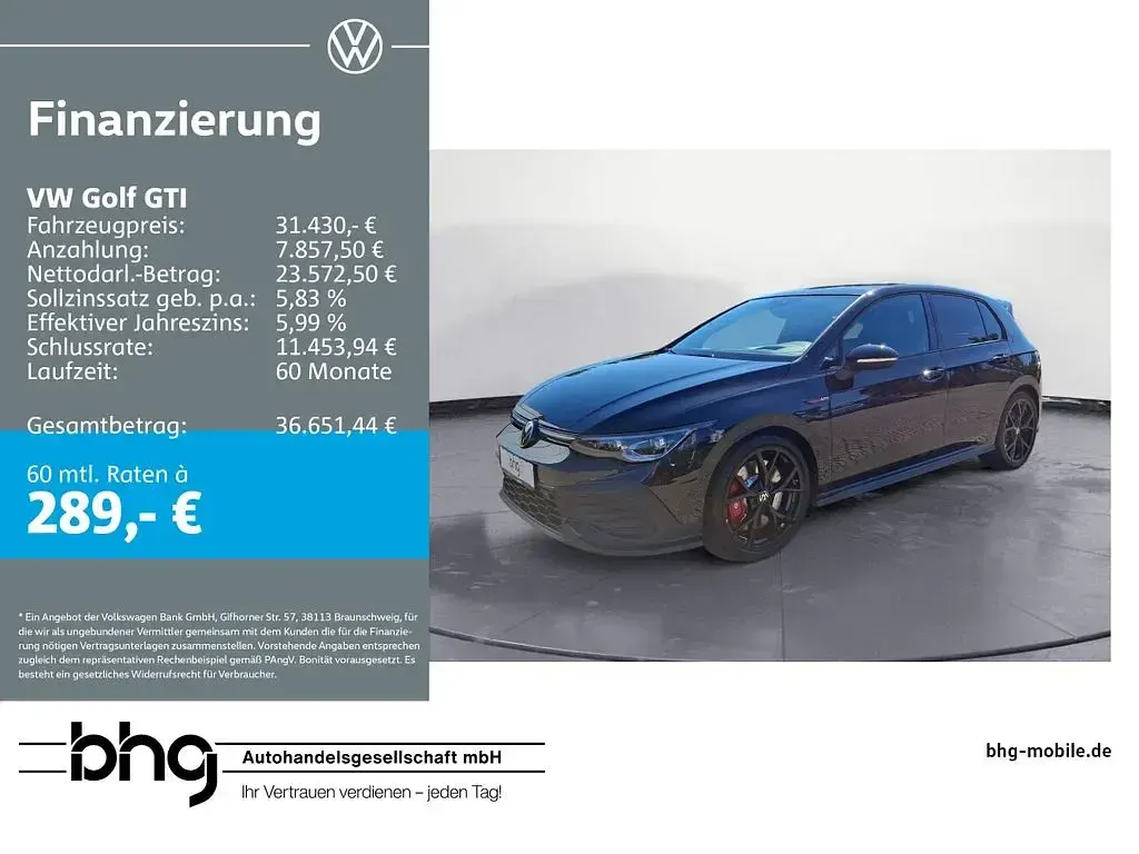 Gebraucht VW Golf VIII GTI 301 PS (221 kW) 2023 Limousine