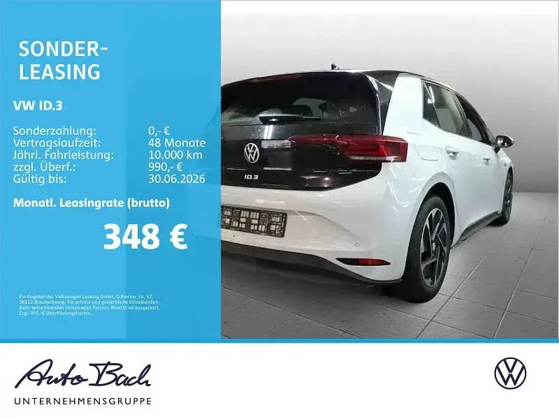 Gebraucht VW ID.3 Pro Performance 150 kW (204 PS) 2023 Weiß Kleinwagen