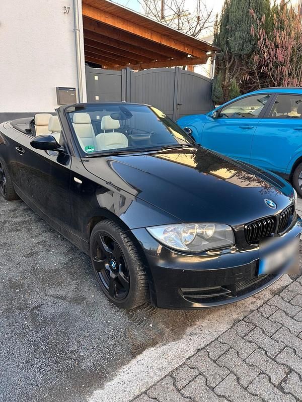 Gebraucht BMW 118 Cabriolet 143 PS (105 kW) 2008 Schwarz Cabrio