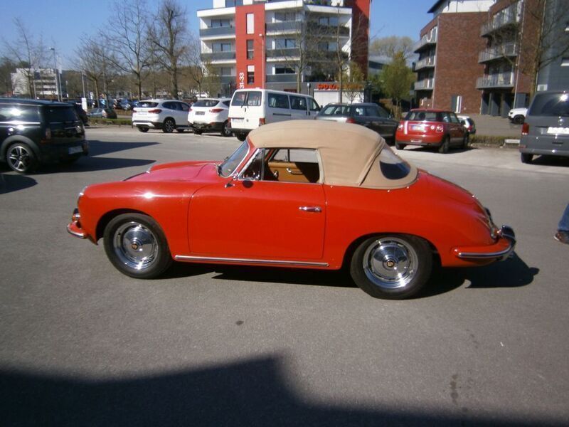 Gebraucht Porsche 356 B 82 PS (60 kW) 1961 Rot Cabrio