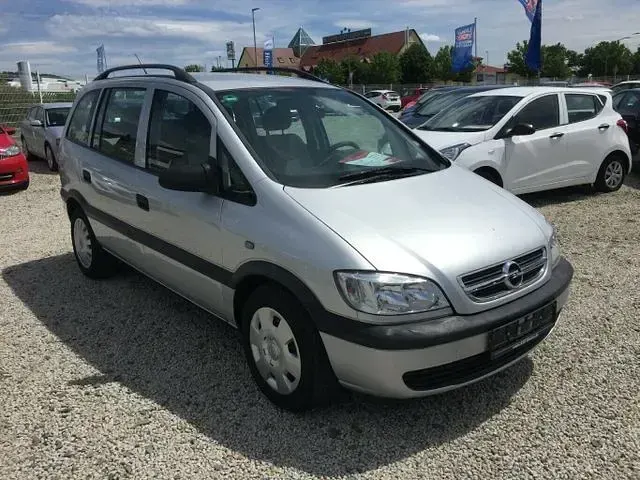 Gebraucht Opel Zafira 101 PS (74 kW) 2005 Silber Van / Kleinbus