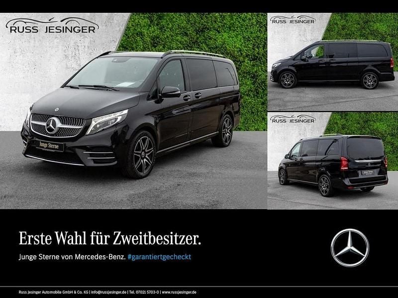 Schwarz Gebraucht 2022 Mercedes V300 AMG Van / Kleinbus | 66.900 € (Etwas zu teuer) - Bild 1/3