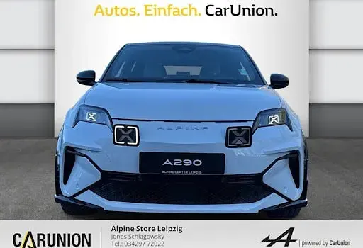 Nowe Alpine A290 130 kW (177 KM) 2026 Biały Hatchback