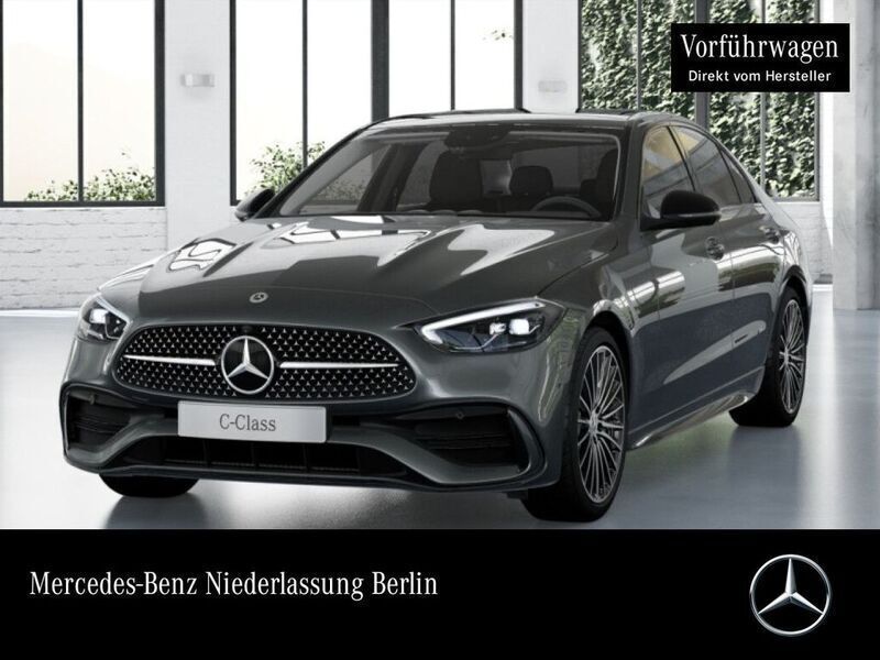 Grau Gebraucht 2025 Mercedes C200 AMG Limousine | 52.700 € (Teuer) - Bild 1/4
