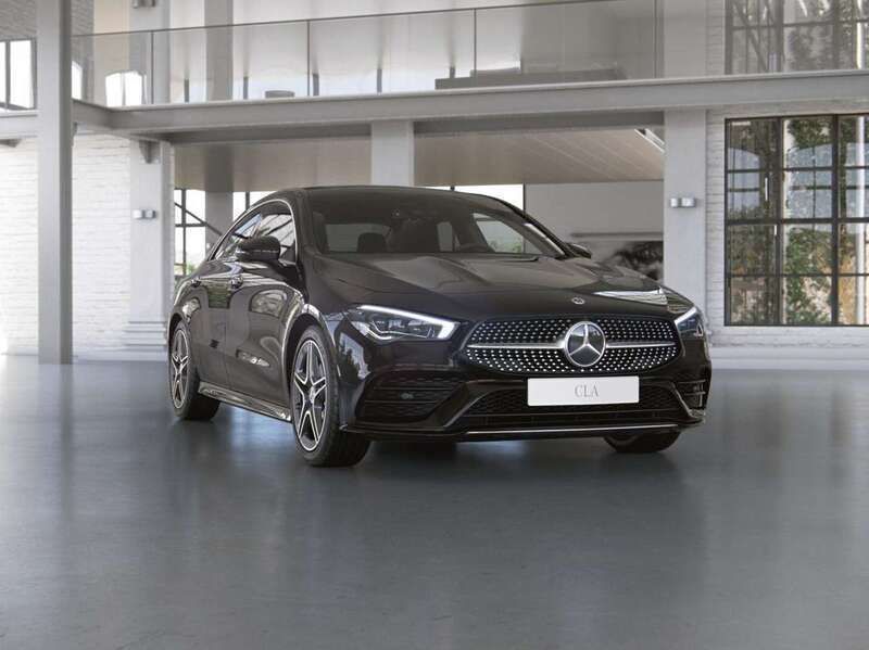 Schwarz Gebraucht 2022 Mercedes CLA250e AMG line Limousine | 31.450 € (Etwas zu teuer) - Bild 1/4