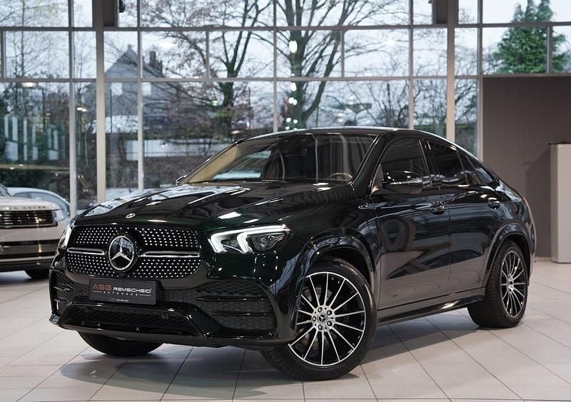 Grün Gebraucht 2021 Mercedes GLE350 AMG line Coupé | 65.900 € (Fairer Preis) - Bild 1/3