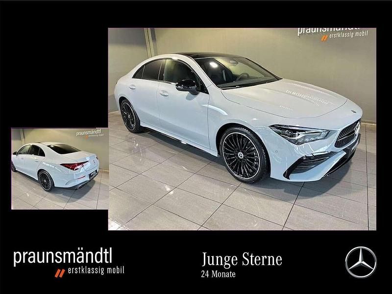 Grau Gebraucht 2025 Mercedes CLA200 AMG Limousine | 43.900 € - Bild 1/4