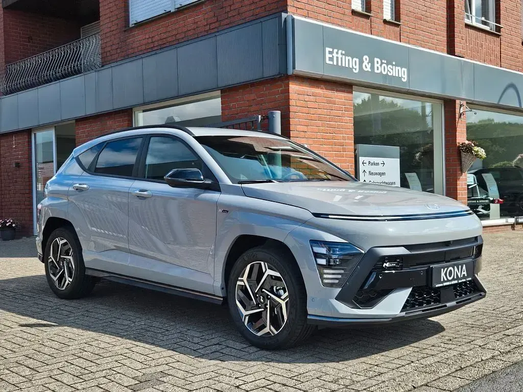 Gebraucht Hyundai Kona N Line 137 PS (100 kW) 2026 Grau SUV